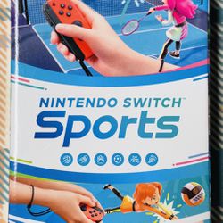 Nintendo Switch Sports w/ Leg Strap (Nintendo Switch, 2022) Open Box/Game Case