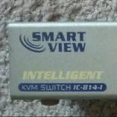 Smart View Intelligent 4 Port PS/2 KVM Switch IC 814 1 With 4 Combo Cables Included