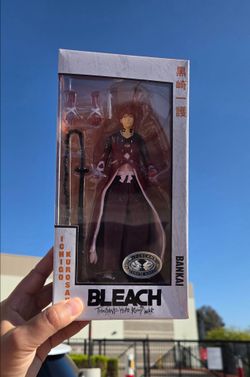 Bleach Ichigo Kurosaki McFarlane Toys CHASE Platinum Edition anime/manga 7" figure, NEW!