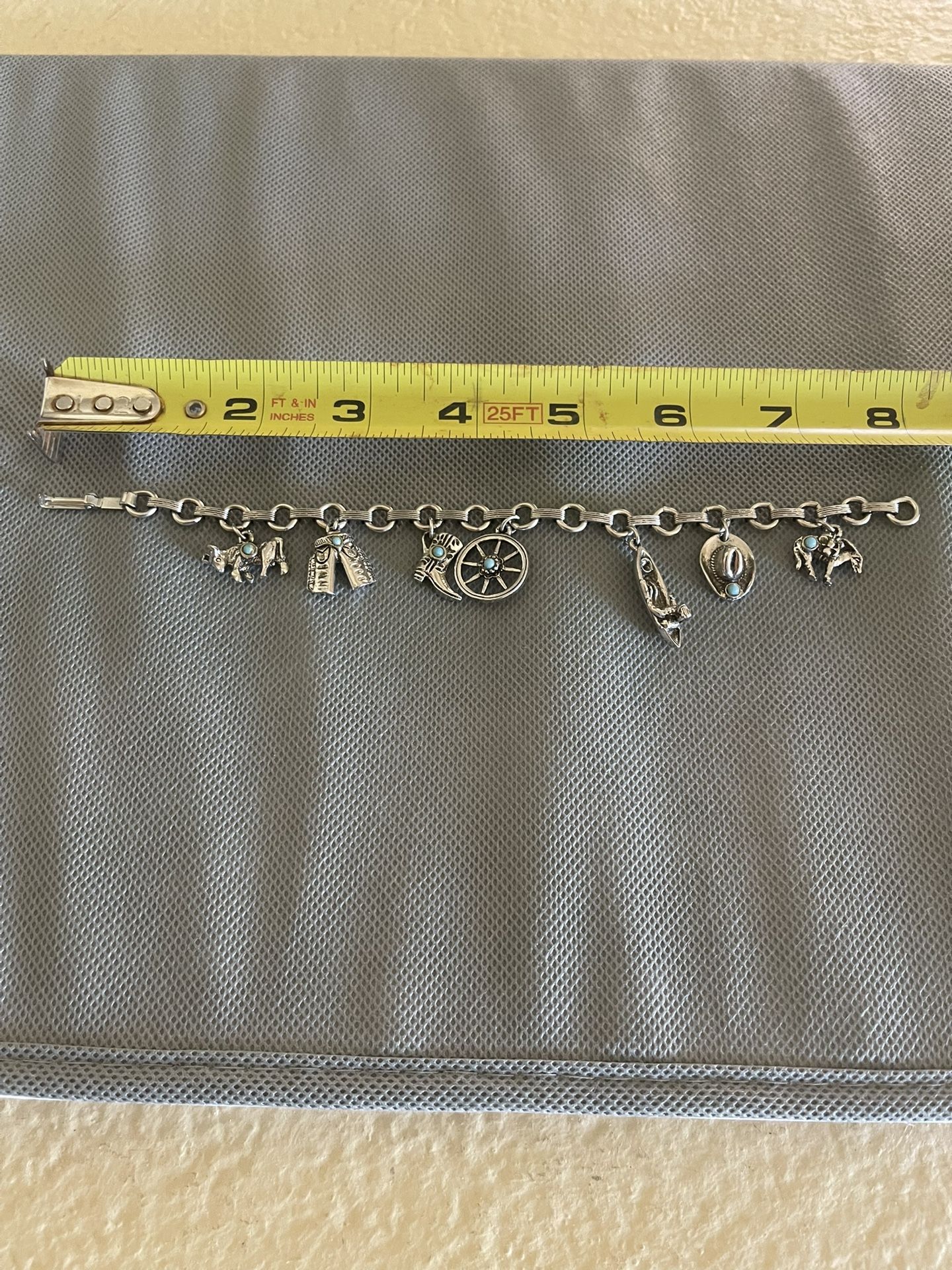Western Themed Charm Bracelet