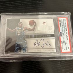 Anthony Davis Autograph Rookie 2012 Panini Momentum