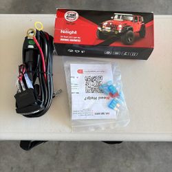 Nilight Off Road LED Light Bar Wiring Harness