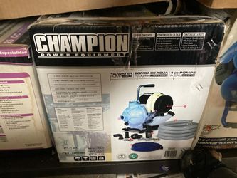 Champion Water Transfer Pump 100166 1 Inch