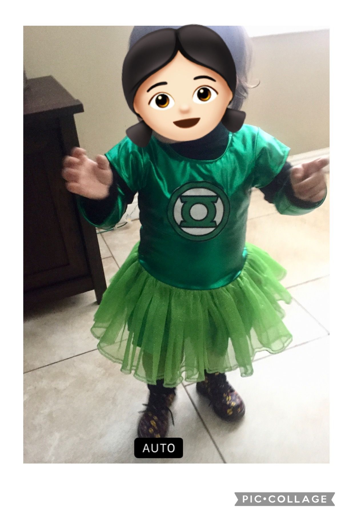 Little Girl Green Lantern Costume