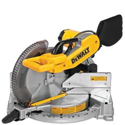 DEWALT 15 Amp Corded 12 in. Compound Double Bevel Miter Saw
