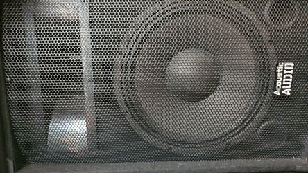 Acoustic Audio speaker