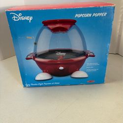 Vintage Disney Mickey Mouse Popcorn Popper 2004 Back to Basics