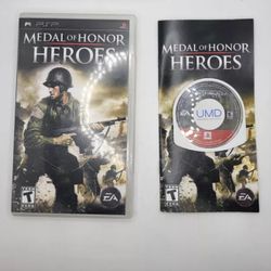 Medal of Honor: Heroes 2 (Sony PSP, 2007) - Complete - CIB