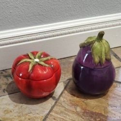 Home Interiors canisters