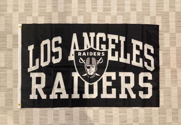 Los Angeles Raiders Flag Banner