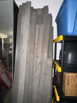Grey accent wood