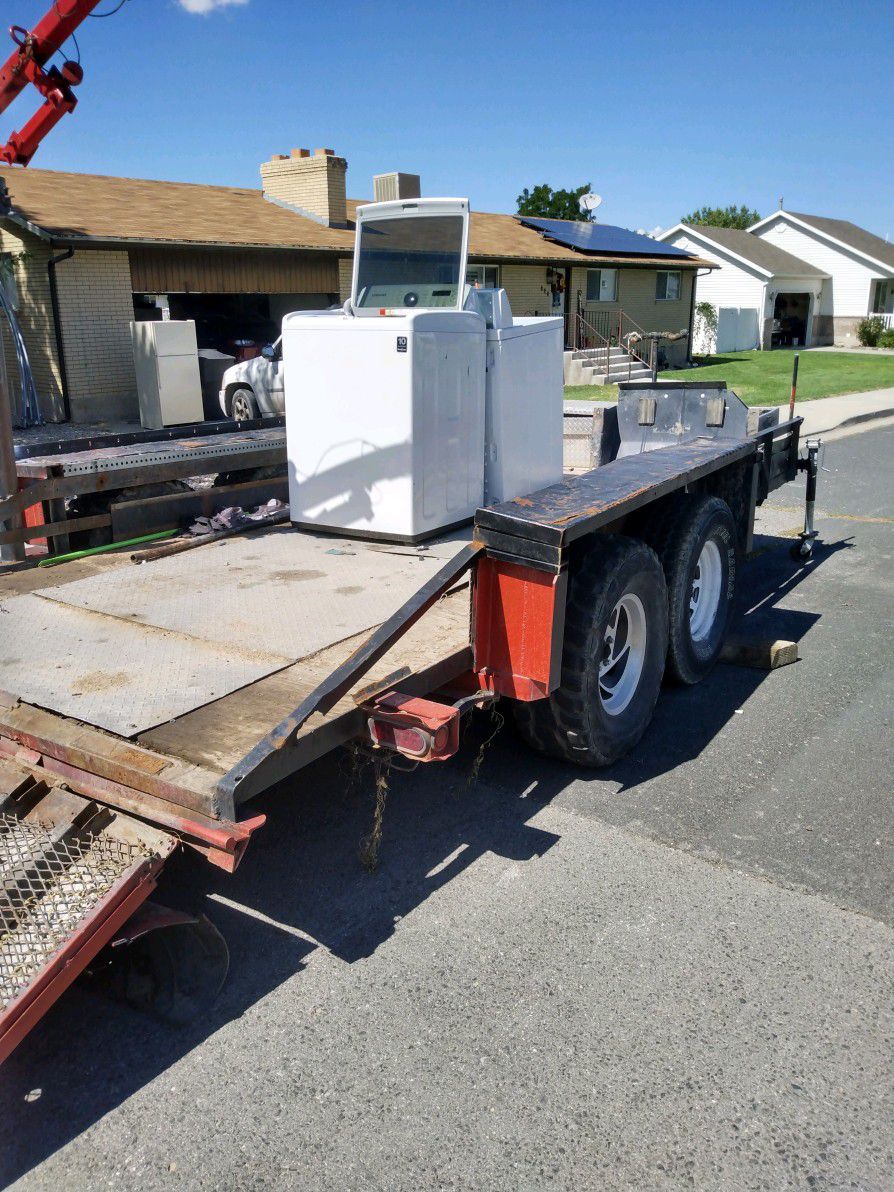 Flat Bed Trailer 