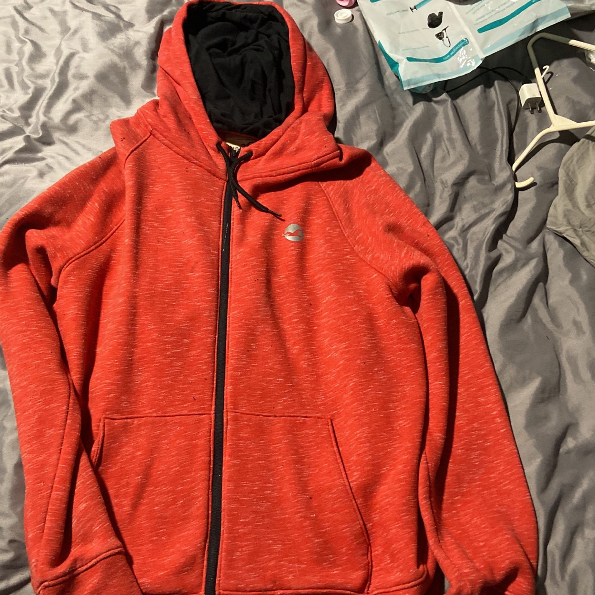 Red Hollister Hoodie