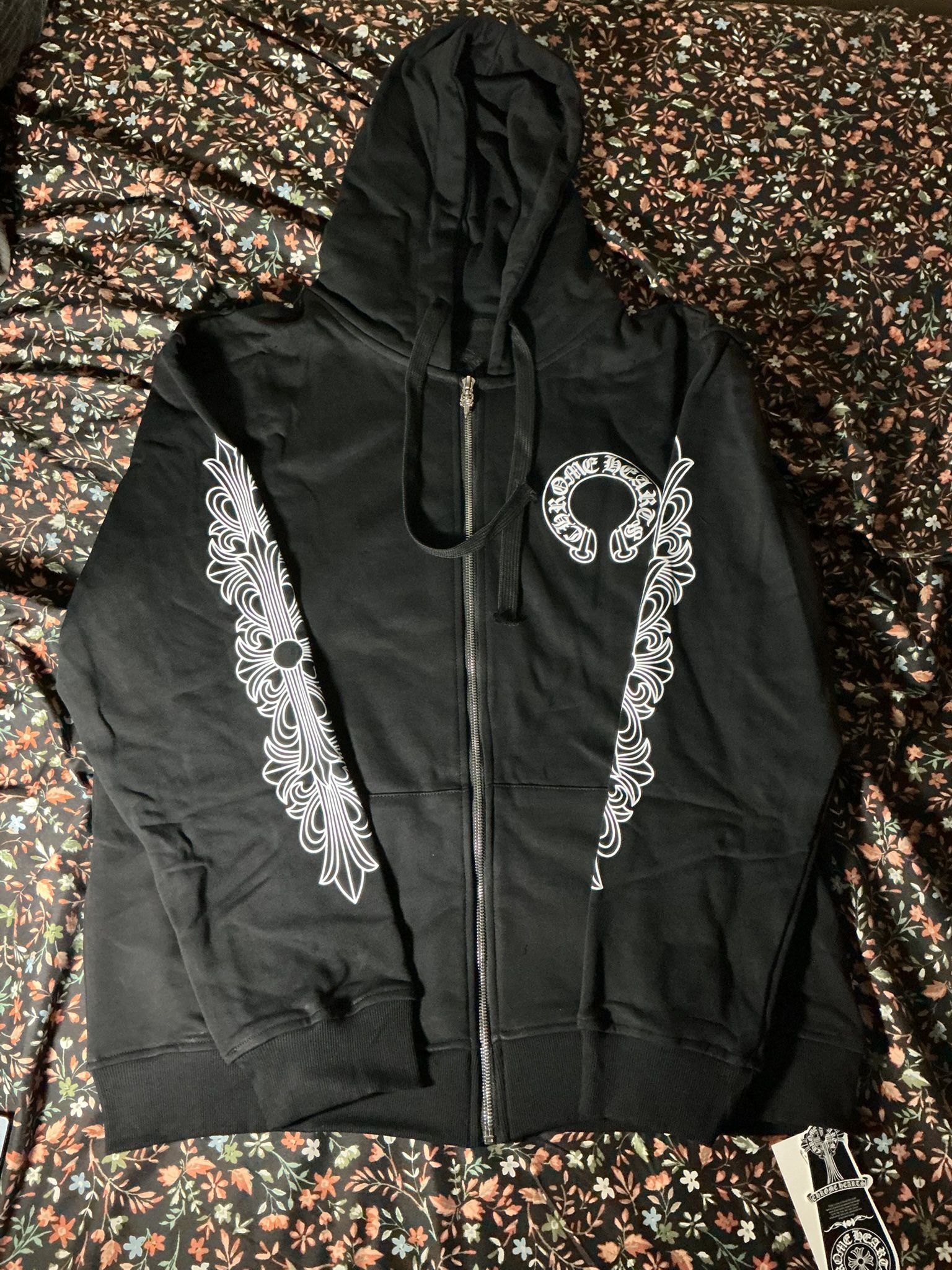 Chrome Hearts Hoodie Zip Up Size M