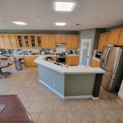 Kitchen cabinets