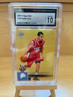 Stephen Curry 2009-10 Upper Deck Rookie #234 – CSG 10 Gem Mint