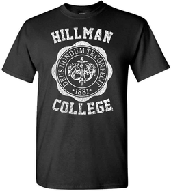 A Different World 80's Sitcom Hillman College Fictitious HBCU Short Sleeve T-Shirt, S-3X