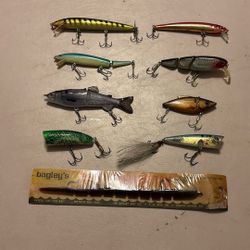 Assortment Of Bass Lures