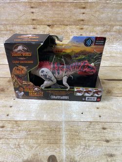 Jurassic World Dino Escape Ceratosaurus Roar Attack Figure - New In Box
