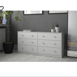 Clanton 6 Drawer 56.34" W Double Dresser