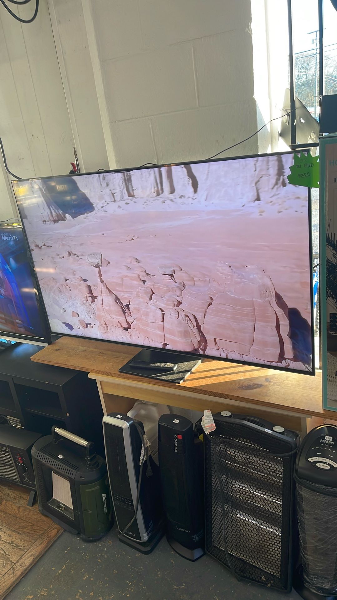 TCL Q-LED 55” Smart Tv