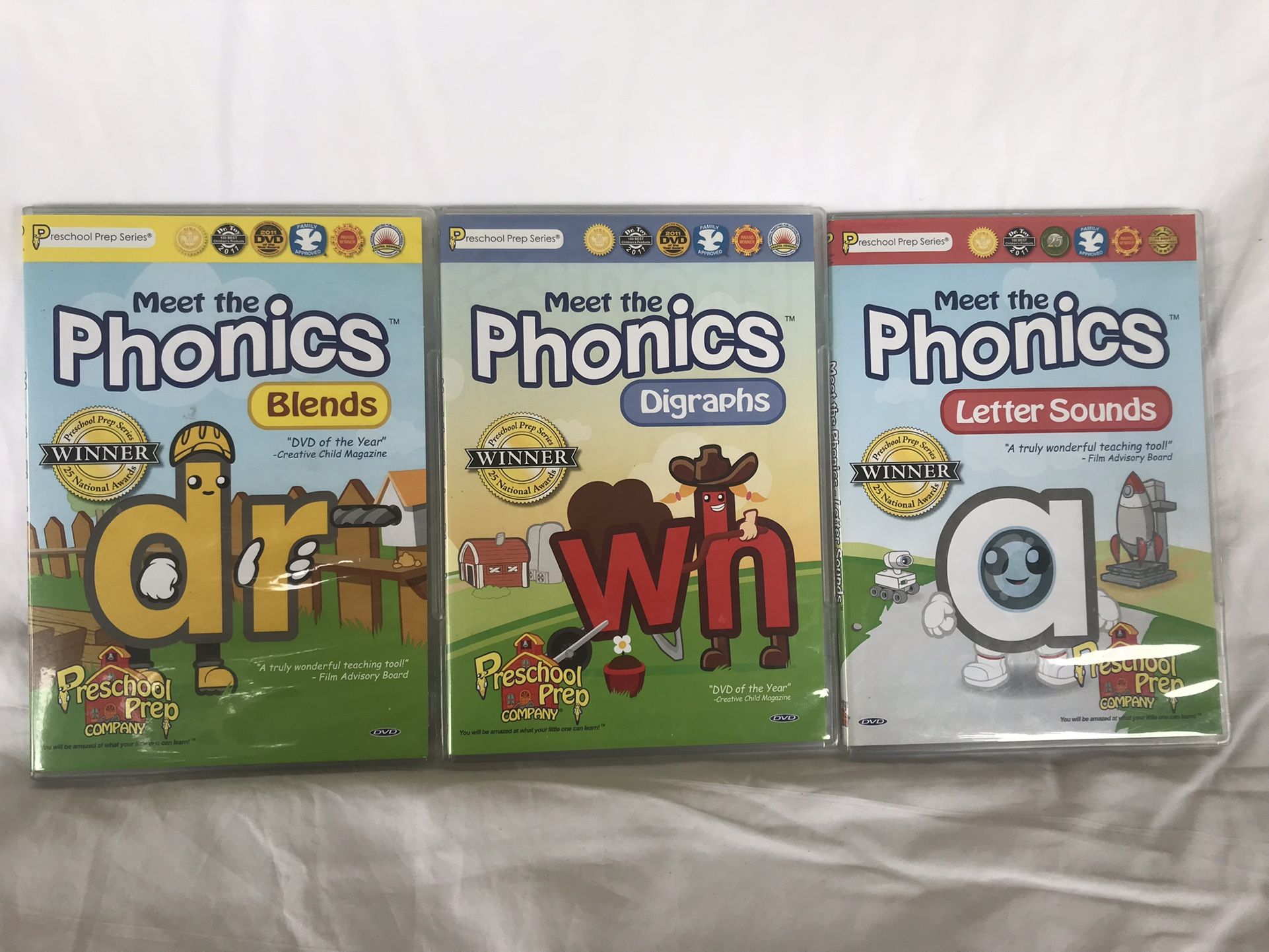 Preschool Prep Series Meet The Phonics 3 Learning DVDs