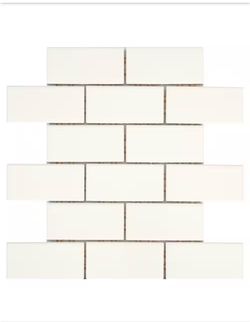 Daltile Restore Bright White 12 in. x 12 in. x 6.35mm Ceramic Mosaic Wall Tile (9.96 sq. ft./Case) (7 Case)