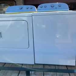 Whirlpool Washer and Dryer