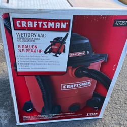 Craftsman Wet and Dry Vacuum New $70 