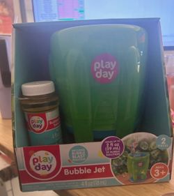 Play Day Bubble Jet Toy Set