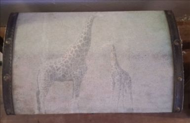 Wooden Giraffe Box