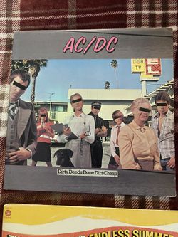 Ac/Dc Dirty Deeds Record