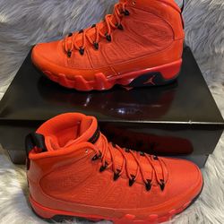 Jordan 9 Chili Red
