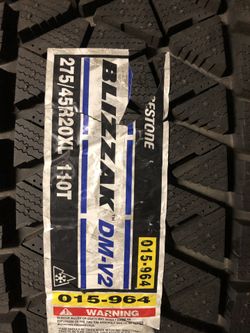 Bridgestone blizzak tire