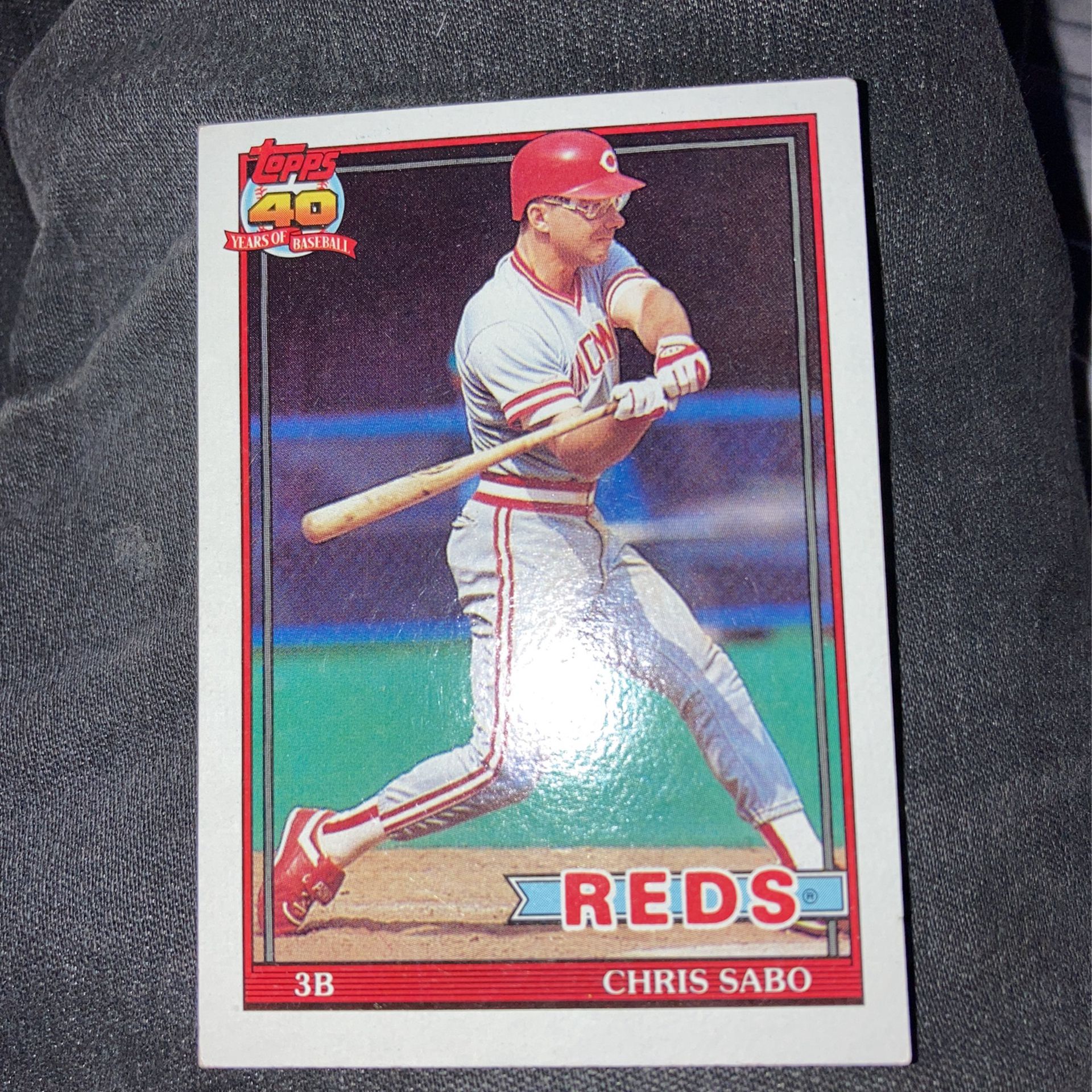 Chris Sabin Baseball Card