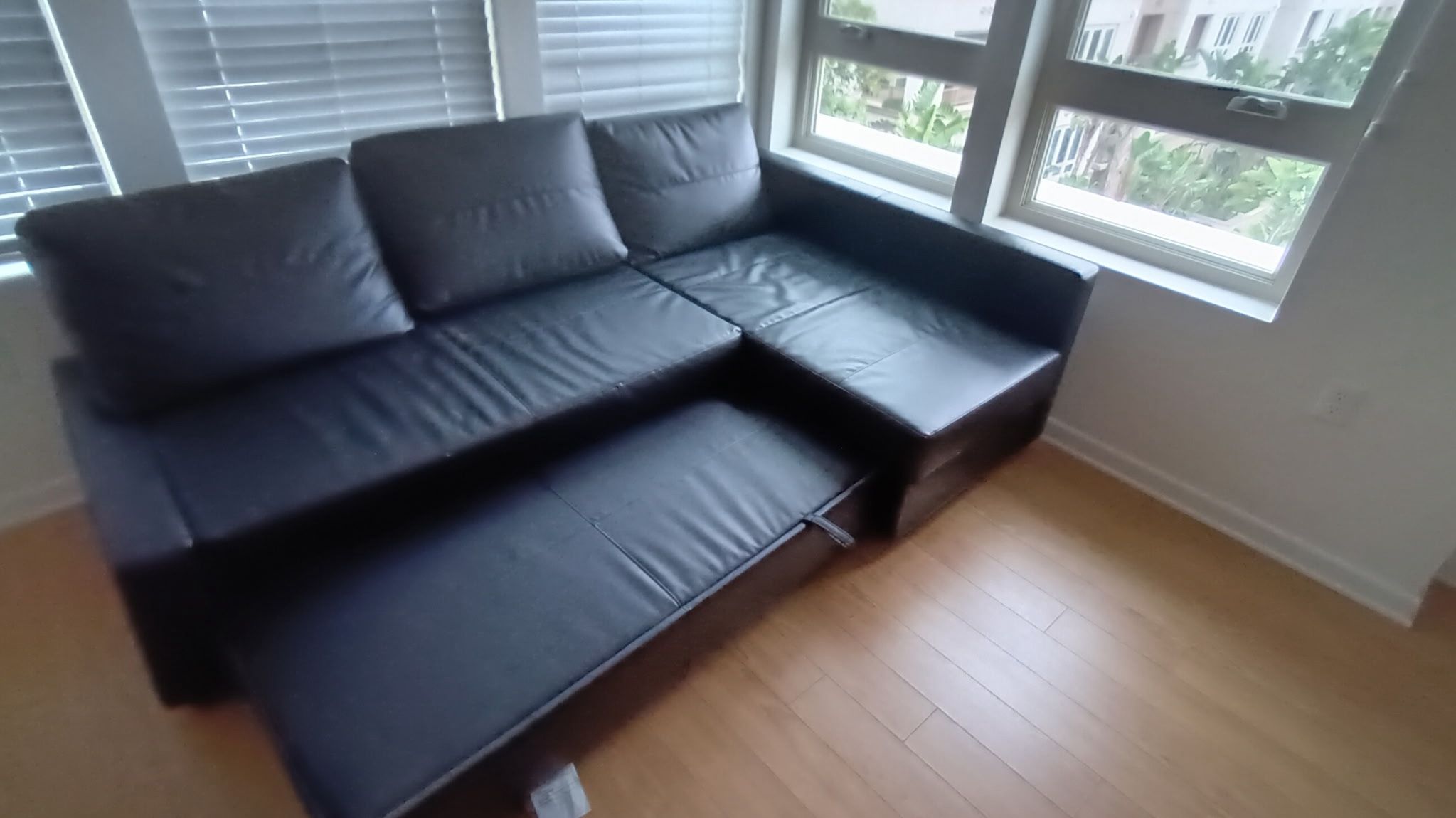 black couch