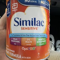 Unused Can Of Similac 