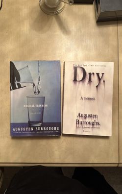Two Augusten Burroughs Books - Dry And Magical Thinking