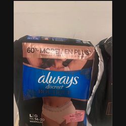 Always Discreet $10 Each