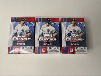 Topps Chrome Baseball 2026