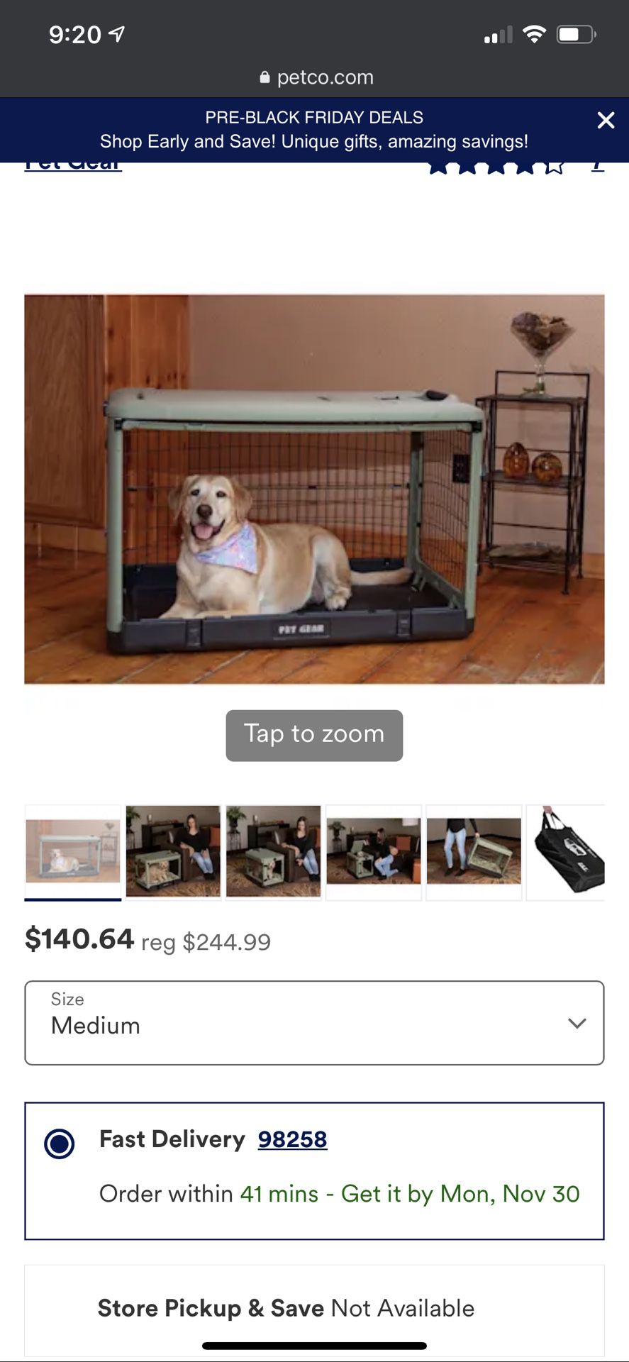 Dog Crate - Medium