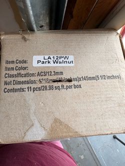Laminate floor
