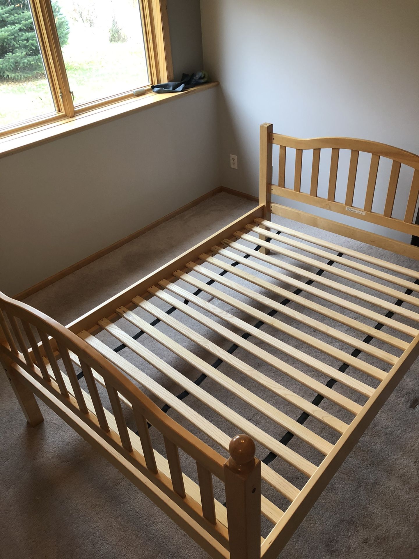 Full size bed frame