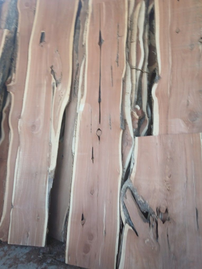RED CEDAR SLABS AND MORE 