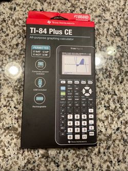 Texas Instruments Ti-84 Plus Ce Brand New Sealed