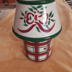 Candle Holder With Ceramic shade 