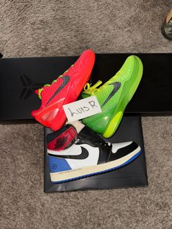 Jordan 1 Union Fragment and Kobe Grinches