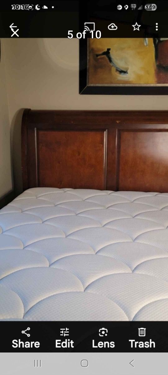 The DreamCloud Mattress Hybrid Free Sleigh Bedroom Suit read description!!!
