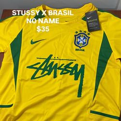 STUSSY x Brazil jersey s and M