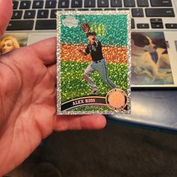 Alex Rios Baseball Card 
